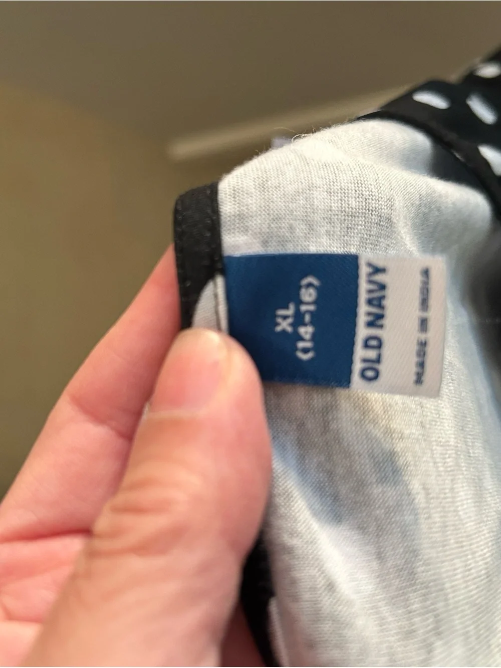 Old Navy playful black
